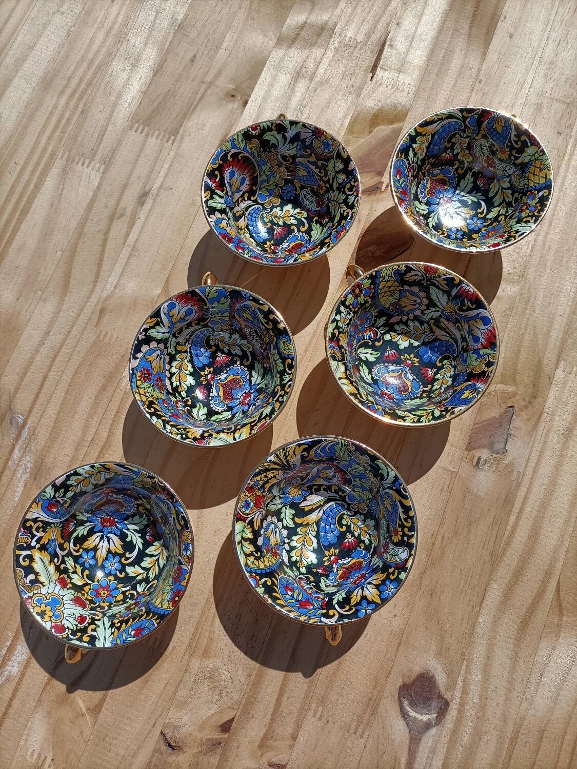 Tasses x6 - Porcelaine de Limoges