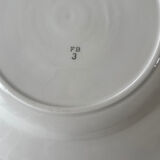 4 vintage flat plates