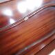 Trumeau (secretary desk) vintage con vetrina, anni 50