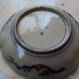 5 IMARI PLATES JAPAN 19th century scalloped floral motifs, FUKI CHOSHUN Arita