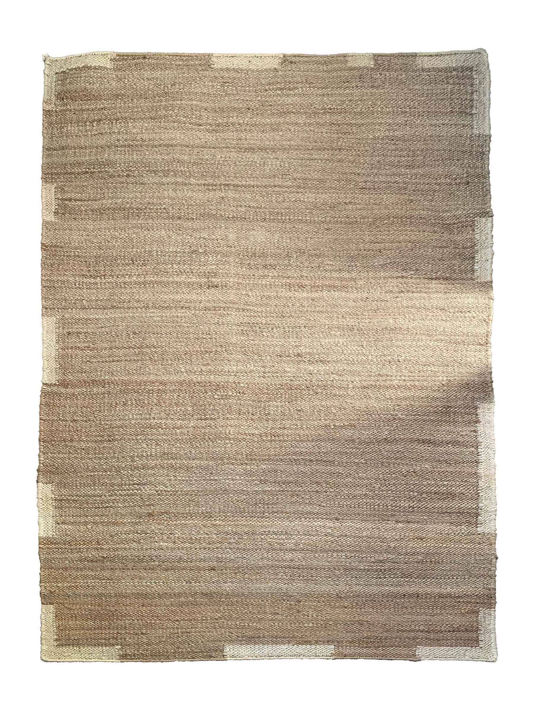 Jute plant rug by Nordic Knots