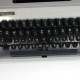 Model 50 Erika suitcase typewriter, VEB Robotron Berlin, Germany, 1976