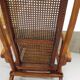 Fauteuil pliant canné