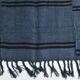 Blue & Black Ethnic Vintage Kilim Rug, 163x237Cm