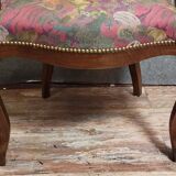 Gondola office chair from the Restoration period, dating from the early 19th century.