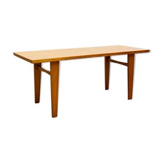 Table basse en teck du milieu du siècle années 1950 années 1960