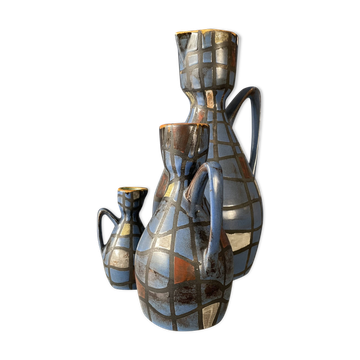 Ceramano Karo Vases, Set of 3