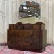 English hairdresser Art Deco walnut