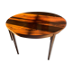 Vintage rosewood table and chair set