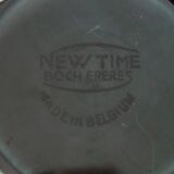 2 cups with saucers New Time Boch Frères 1955