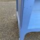 Vintage Louis XV style commode in grey-blue wood.