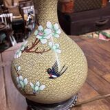 Chinese cloisonné lamp