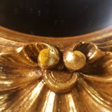 Golden shell mirror