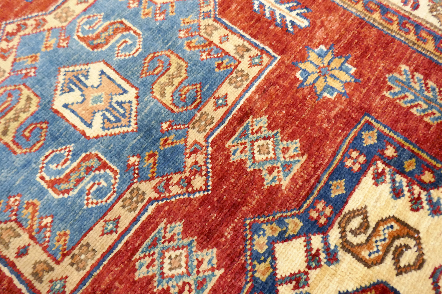 Oriental carpet "Kazak" extra fine 127 X 80 cm
