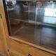 Large vintage sideboard 1950 compass feet