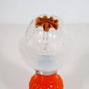 Space Age Italian Glass Table Lamp