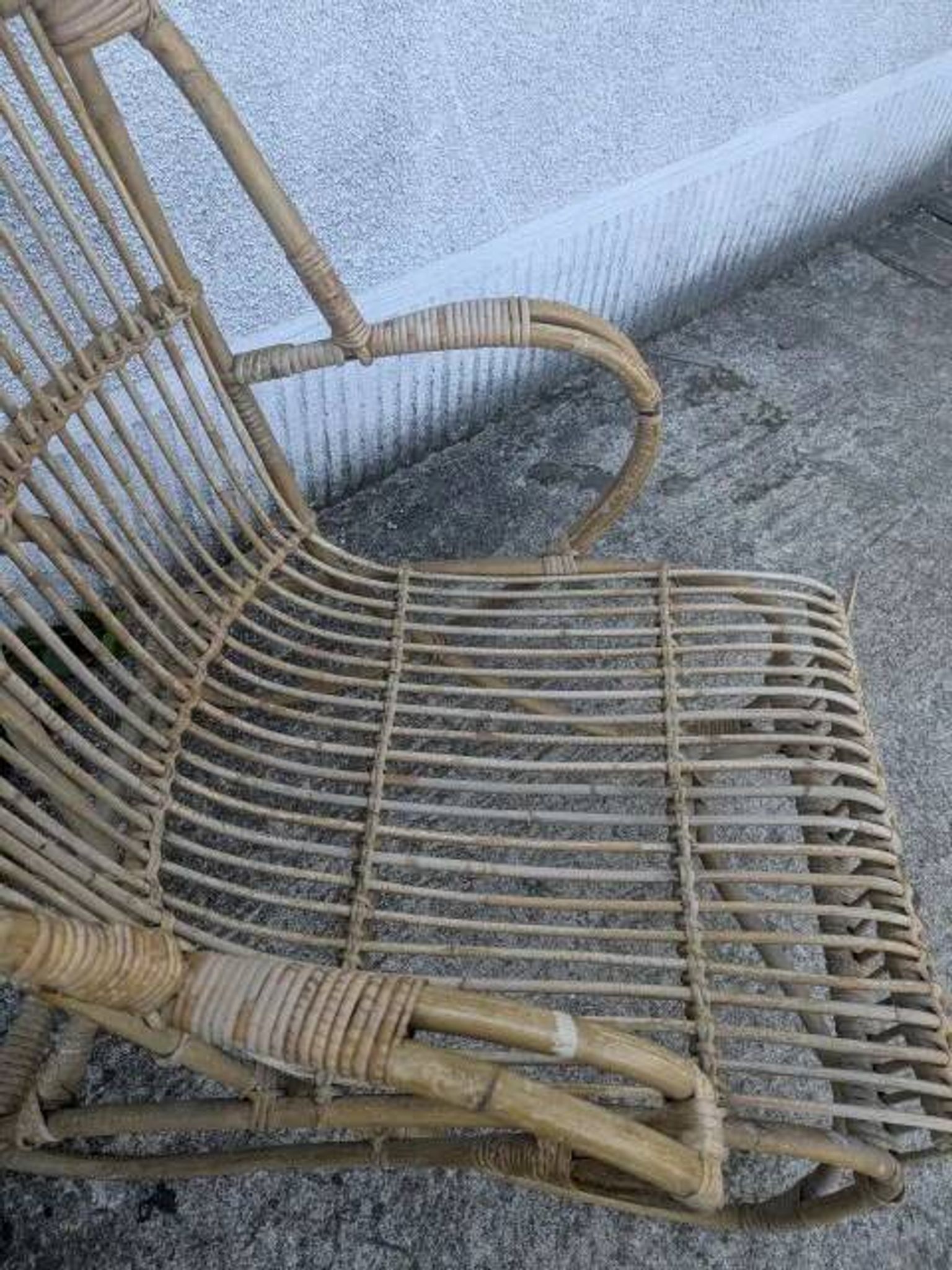 Omar rattan armchair