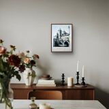 Heliogravure of Metz, vintage printed in 1926.