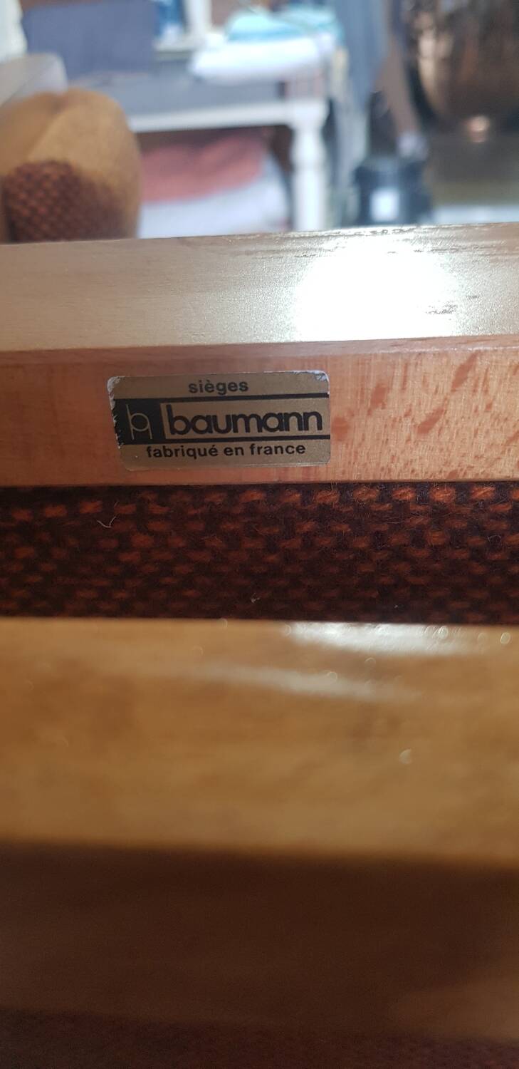 Chaises vintage Bauman