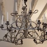 Chandelier with candles