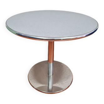 Steel bistro coffee table