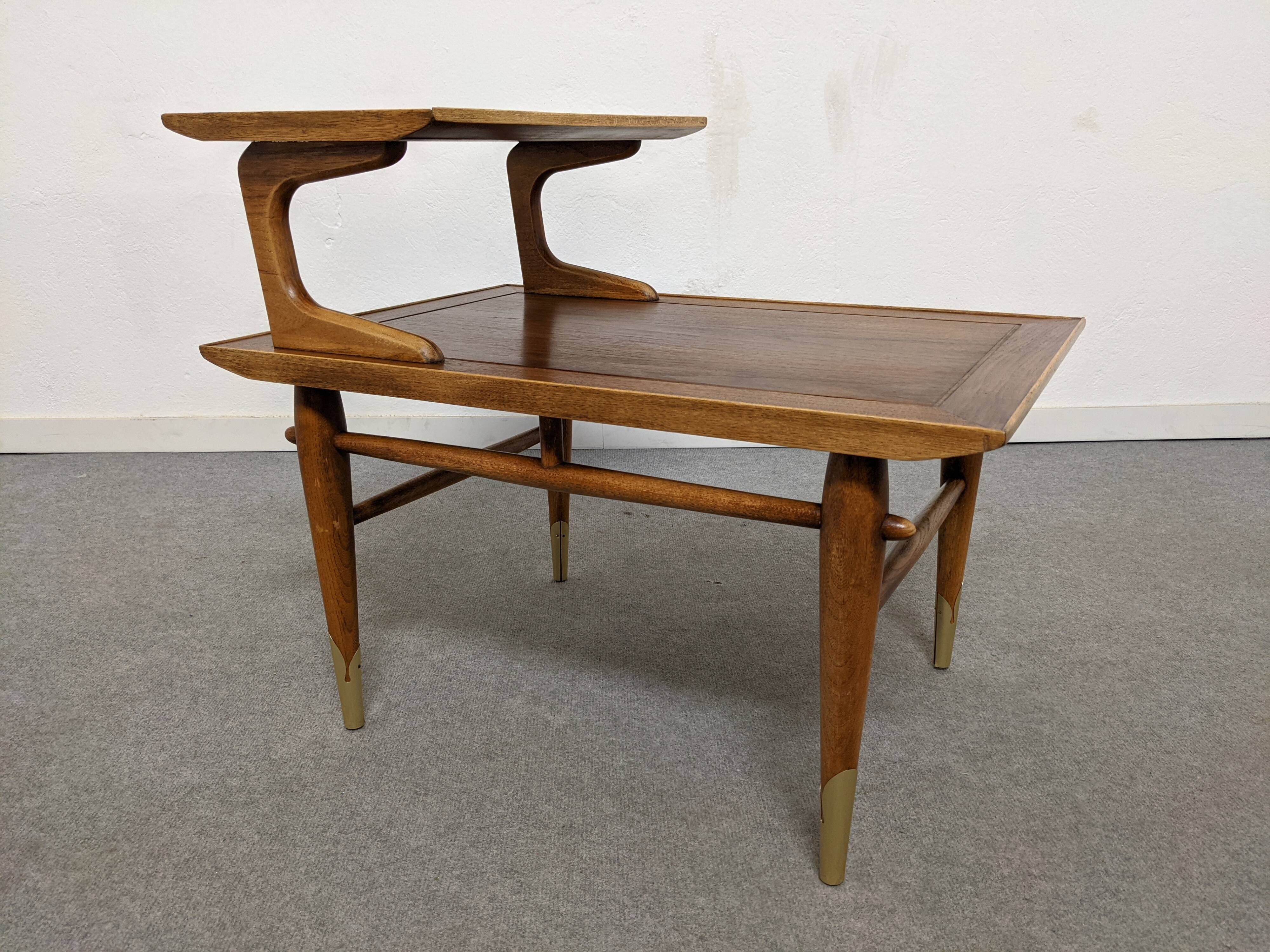 Modernist coffee or side table by Lane Furniture, USA circa 1950.