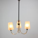 Glass chandelier, 1940´s