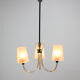 Glass chandelier, 1940´s
