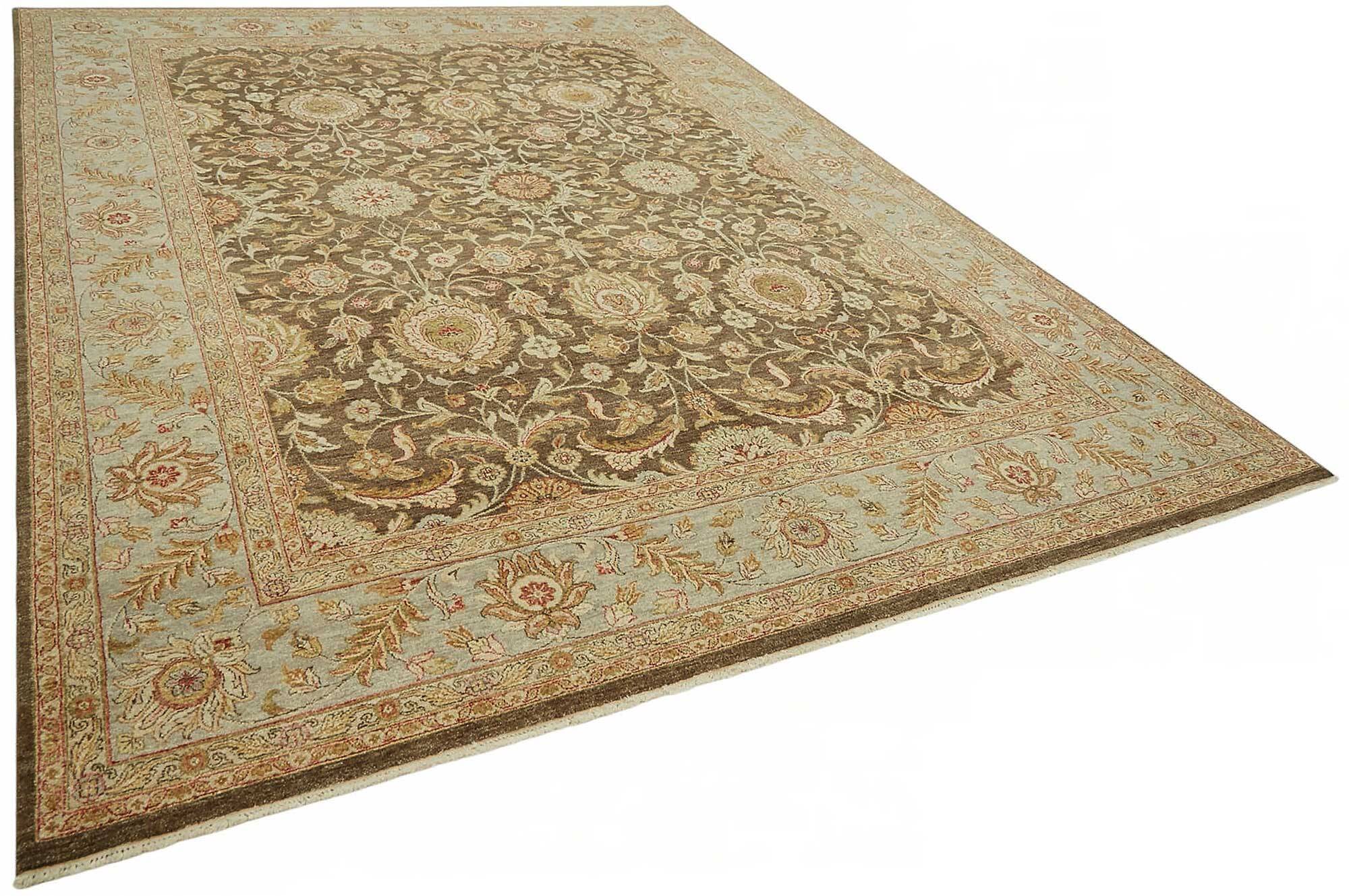 Turkish Handknotted Wool Oushak Rug 270 cm x 365 cm