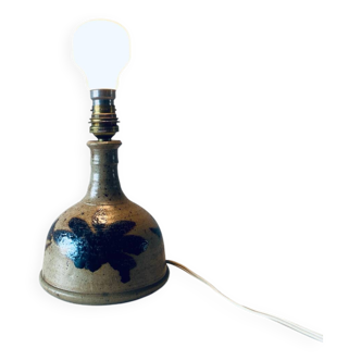 Pied de lampe en grès