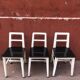 Lot de 3 chaises vintage
