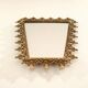 Vintage Italian rococo style mirror from the 50s