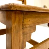 Set of 4 vintage wooden chairs