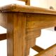 Set of 4 vintage wooden chairs