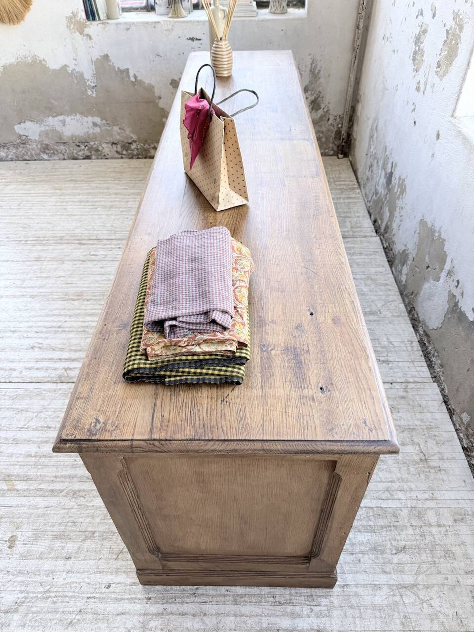 Oak workbench 250 cm XL 1950