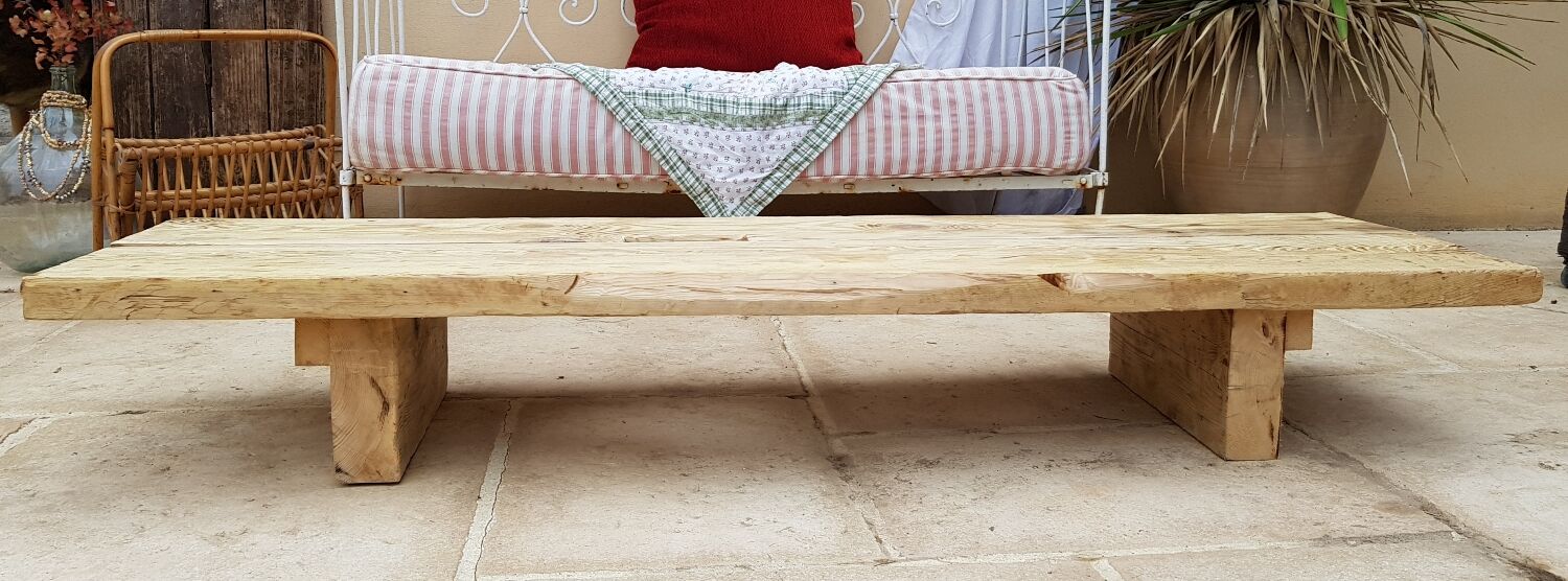 Brutalist coffee table