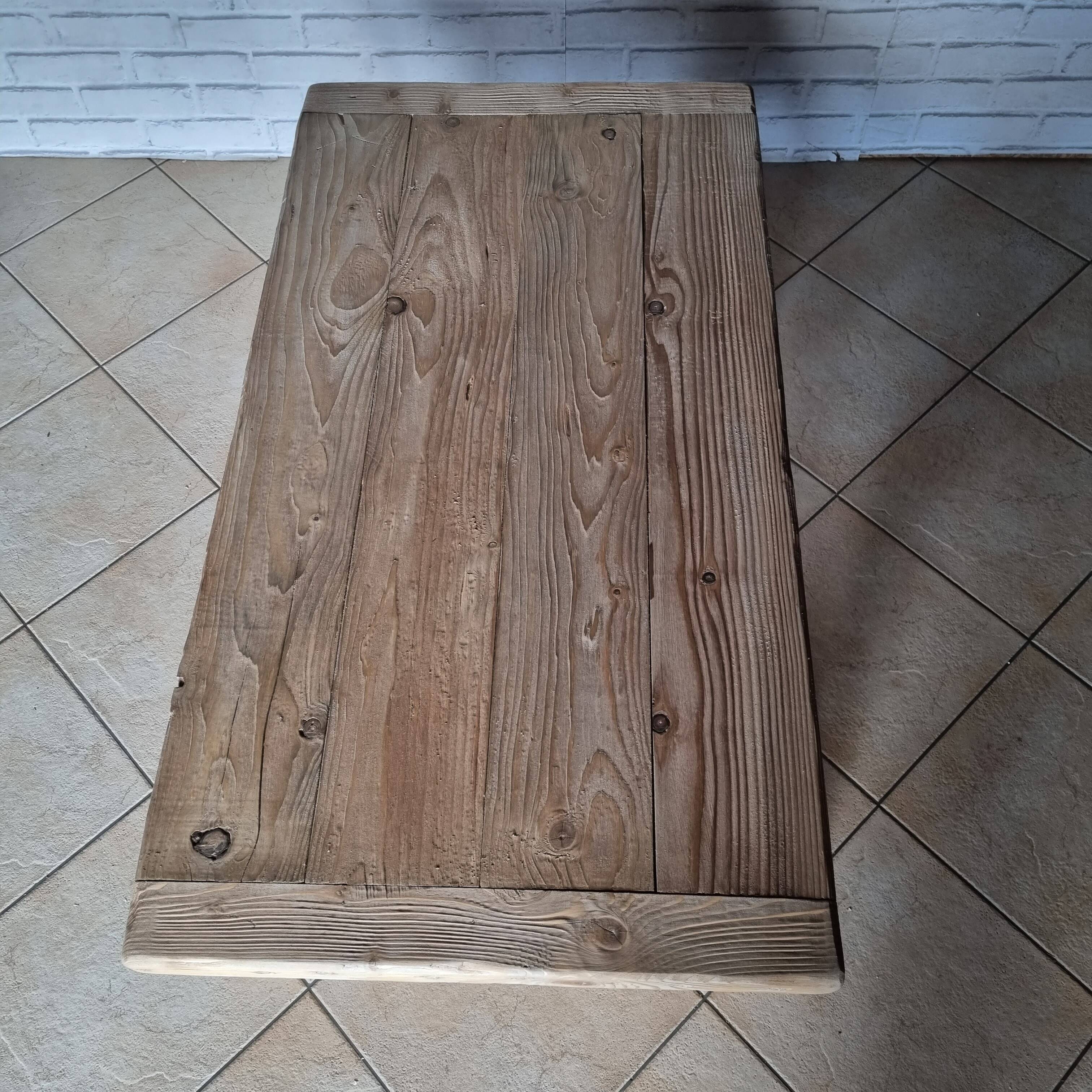 20th Century Pine Side Coffee Table