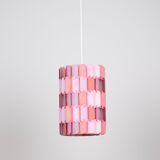 Lampe à suspension danoise vintage Facet pop de Louis Weisdorf, Lyfa, 1972