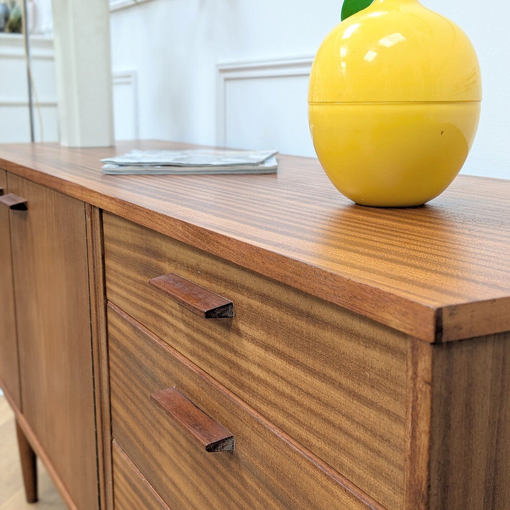Danish vintage teak sideboard from the 1960s.