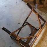 Vintage rattan / osier armchair