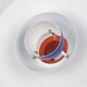 Danish vintage PH 4/3 pendant lamp by Poul Henningsen, 1966