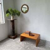 Table basse pin Maison Regain