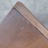 Vintage Scandinavian-style dressing table and chest of drawers by Claude Vassal, available at Magasins Pilotes.