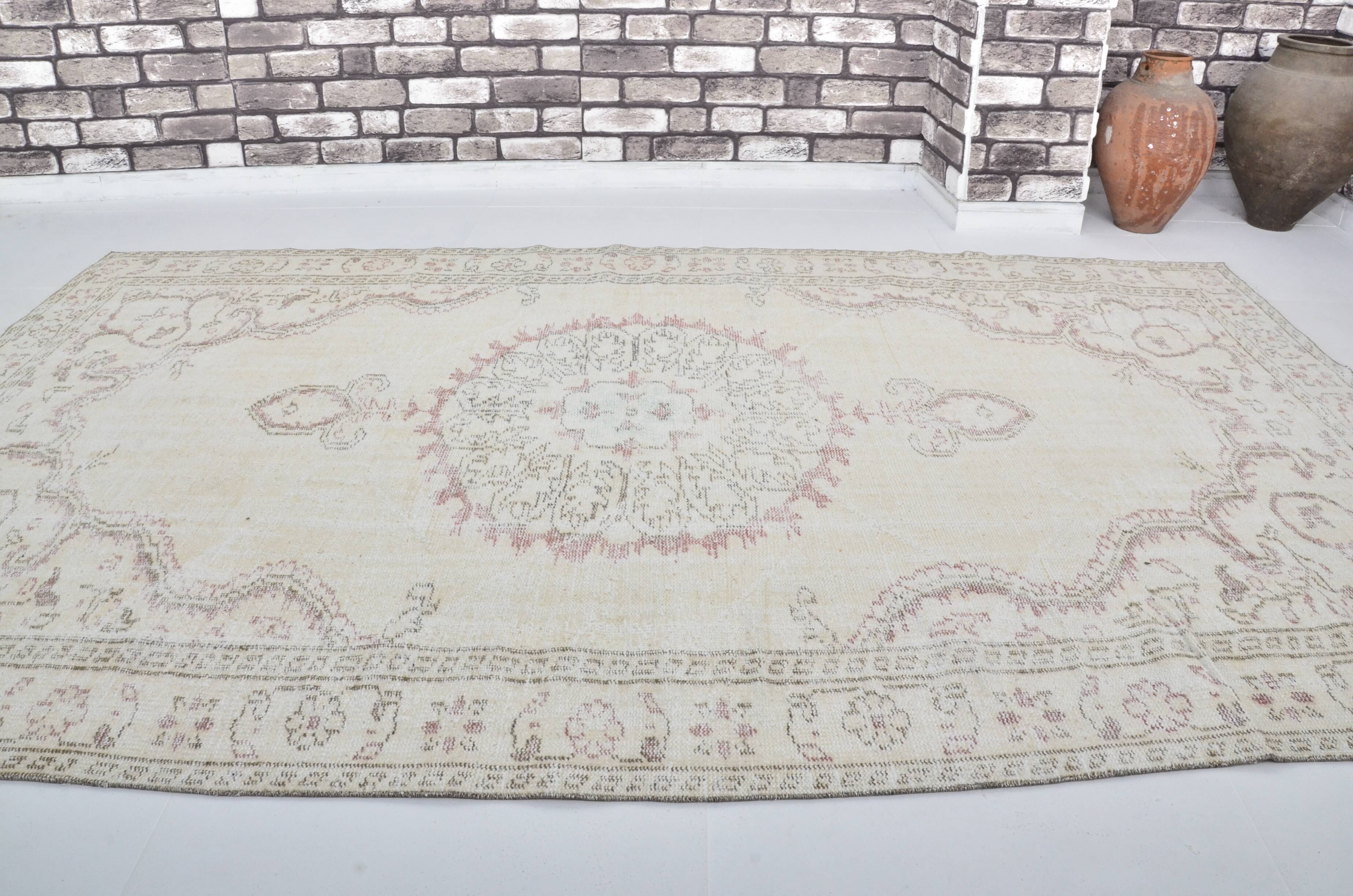 Turkish Oushak Handmade Carpet sku 3169