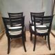 Serie de 4 chaises des années 1950