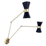 Wall lamp in the style of Italian creations of the 50s