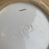 Enamelled ceramic fruit bowl, Grandjean-Jourdan Vallauris, vintage