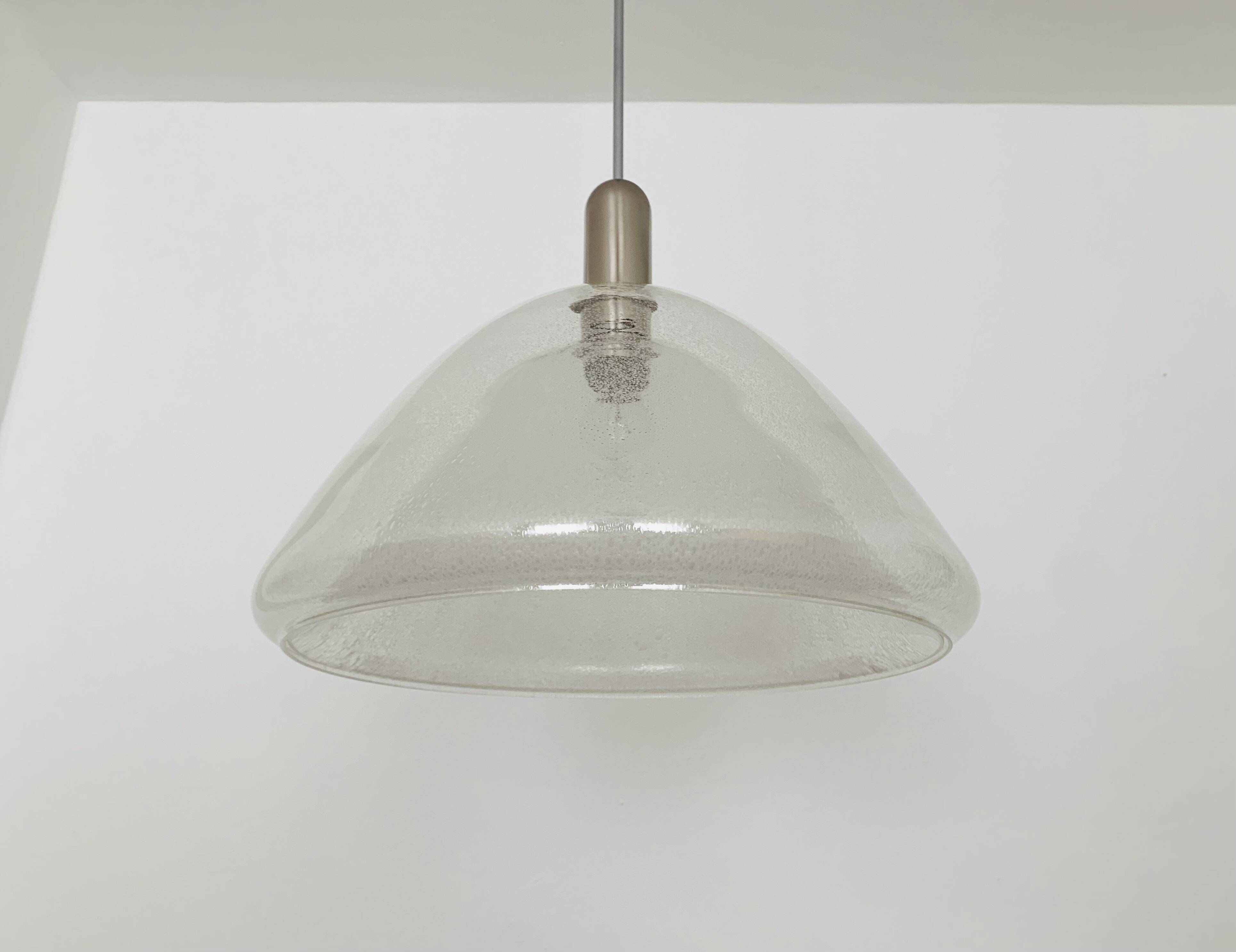 Peleguso glass lamp by Carlo Nason for Mazzega