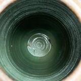 Brutalist mid-century studio ceramic vase by Sybille Karrenberg-Dresler, 1960s.