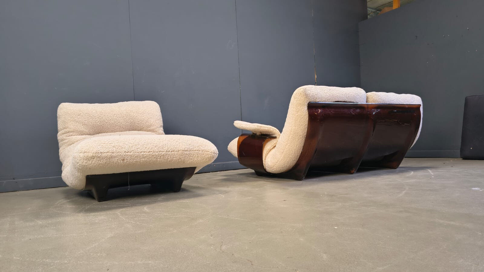 Marsala sofa set by Michel Ducaroy for Ligne Roset, 1970s